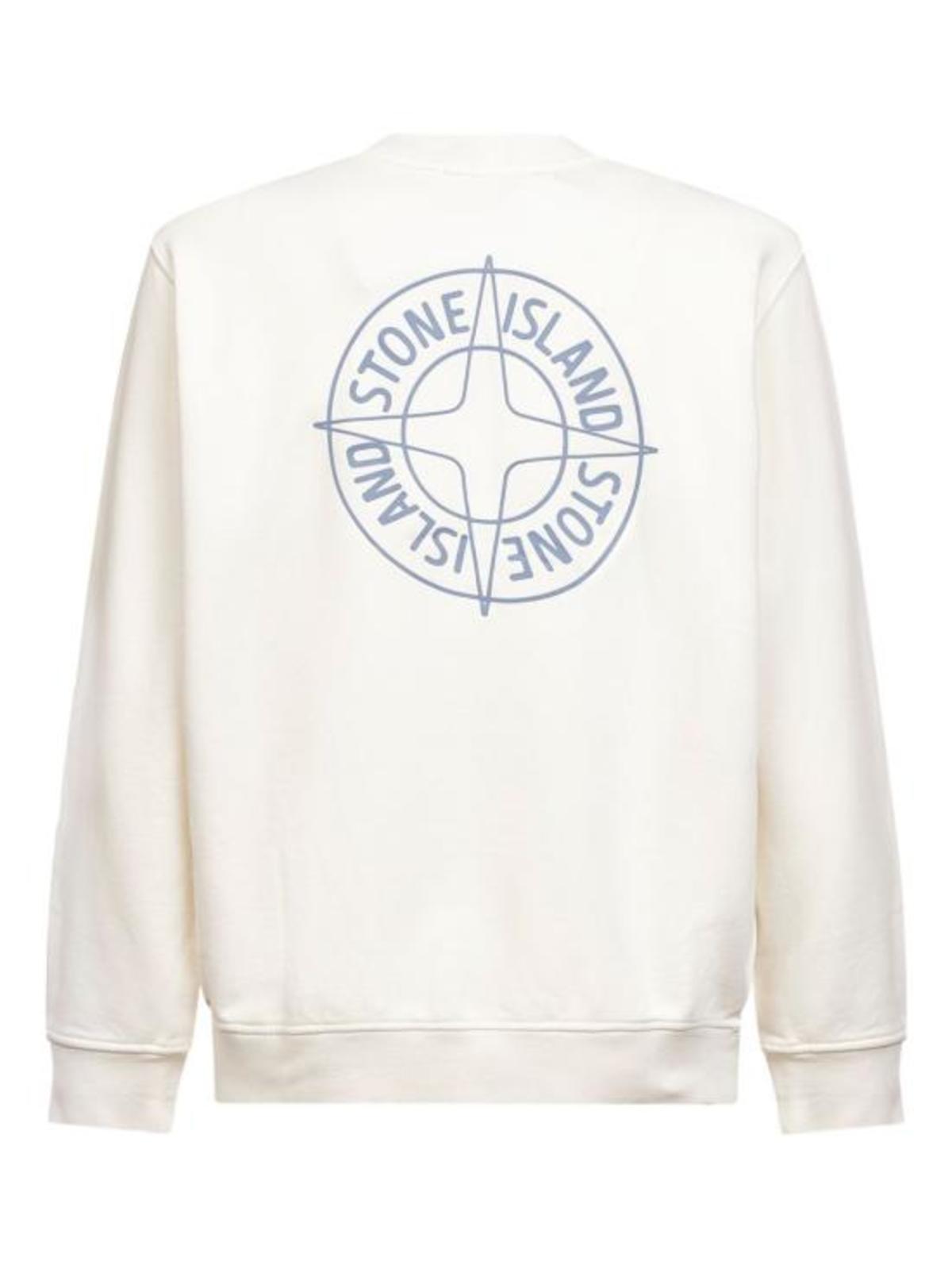 Stone Island Long Sleeve Tee Top - Image 3 of 4