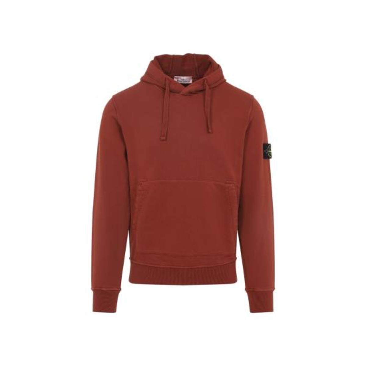 Stone Island Hoodie - Brick Red - Image 2 of 6