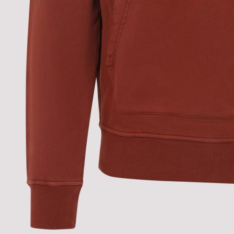 Stone Island Hoodie - Brick Red
