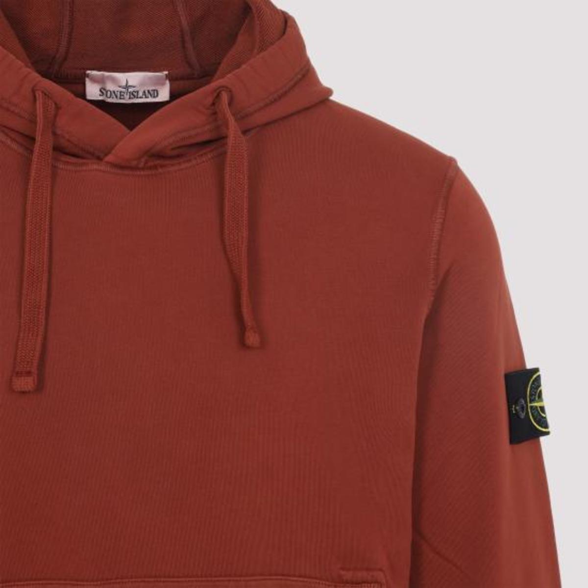 Stone Island Hoodie - Brick Red - Image 6 of 6