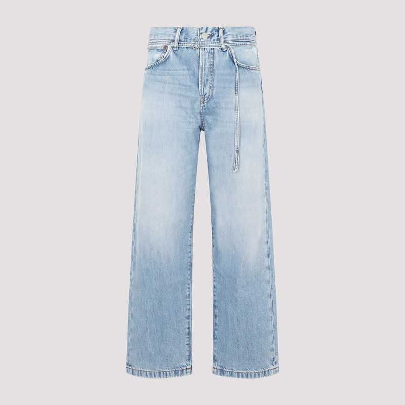 Acne Studios Loose Fit Jeans 1991 Toj - Light Blue