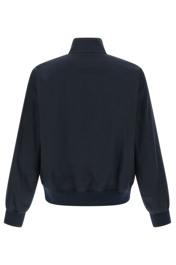 A.P.C. Logo Embroidery Blouson Jacket - Blue