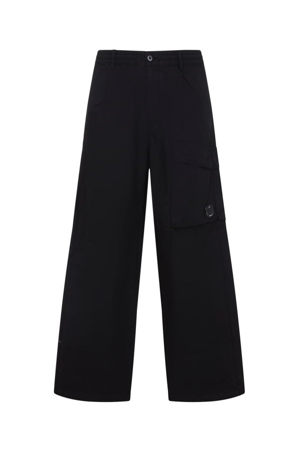 C.P. Company Micro-Reps Boxy Cargo Pants - Black