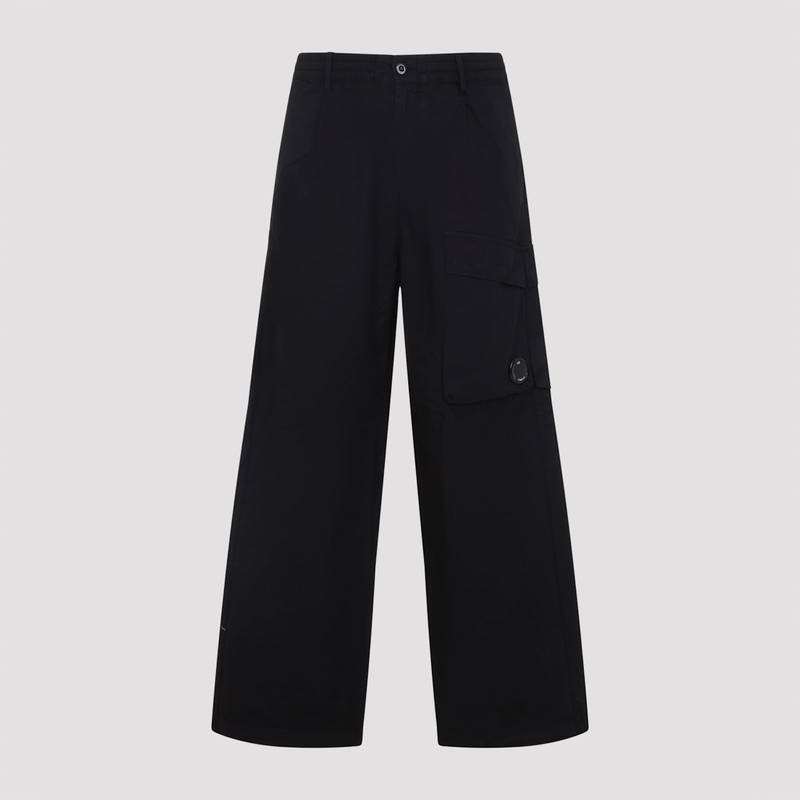C.P. Company Micro-Reps Boxy Cargo Pants - Black
