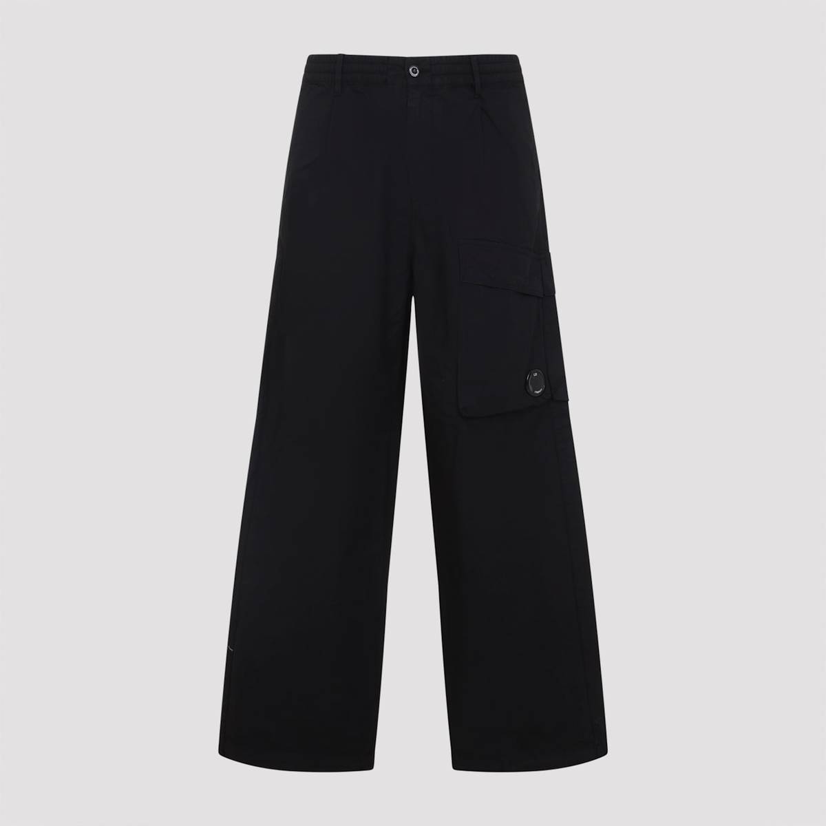 C.P. Company Micro-Reps Boxy Cargo Pants - Black - Image 3 of 5