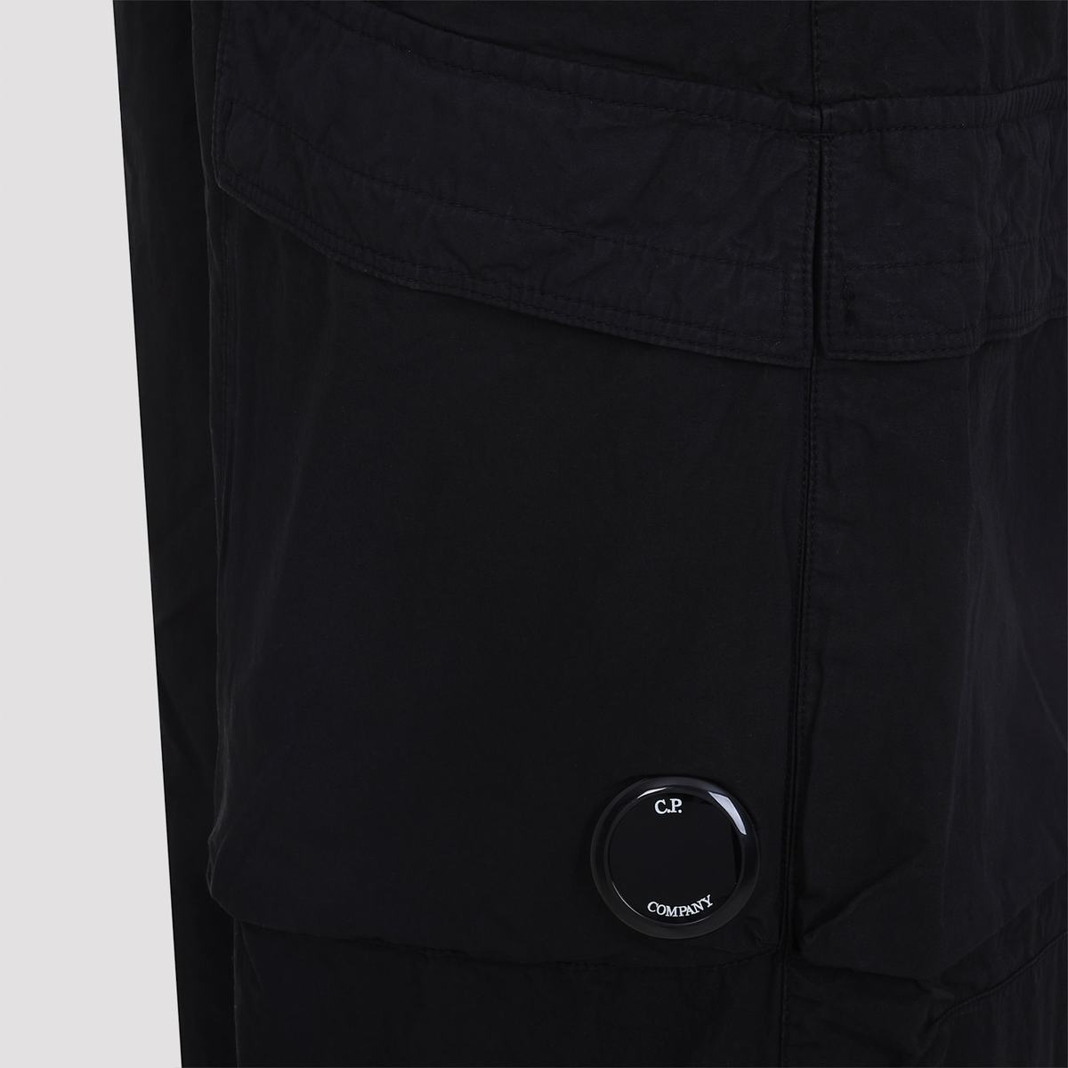 C.P. Company Micro-Reps Boxy Cargo Pants - Black - Image 5 of 5