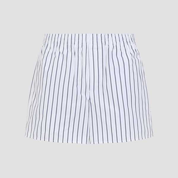 Ami Alexandre Mattiussi Elasticated Shorts - Blanc Encre