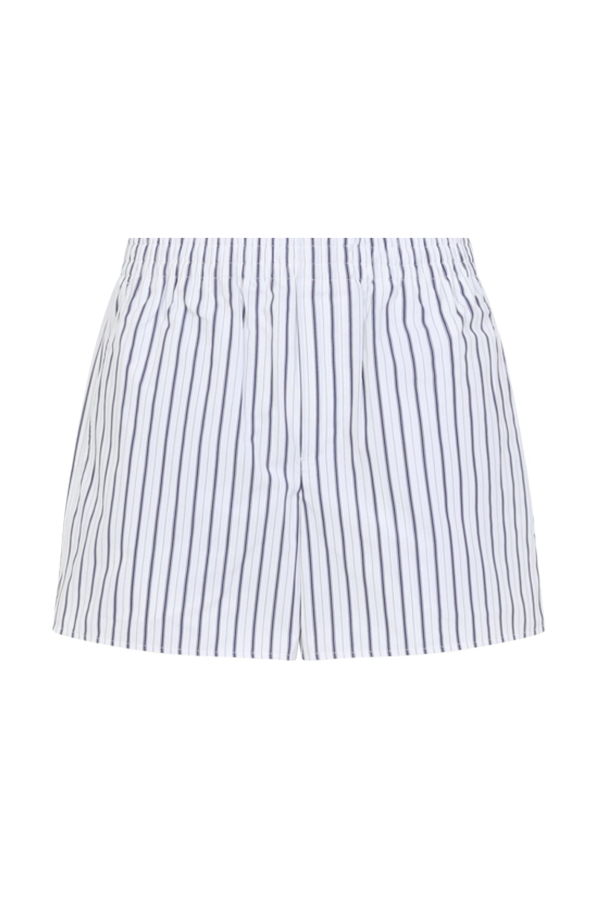 Ami Alexandre Mattiussi Elasticated Shorts - Blanc Encre