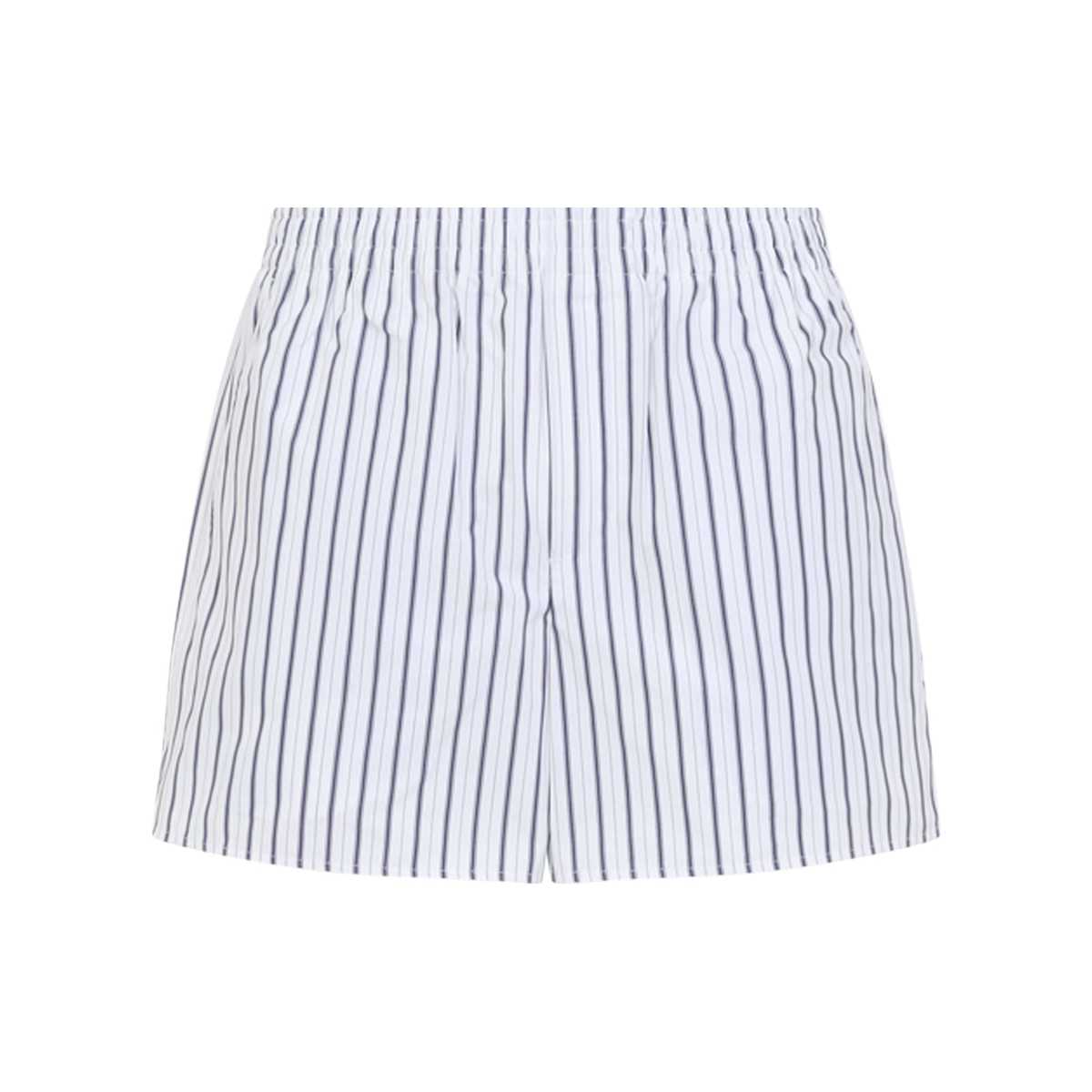 Ami Alexandre Mattiussi Elasticated Shorts - Blanc Encre - Image 2 of 5