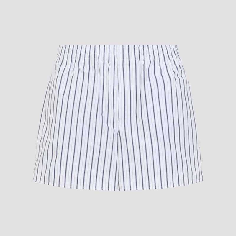 Ami Alexandre Mattiussi Elasticated Shorts - Blanc Encre