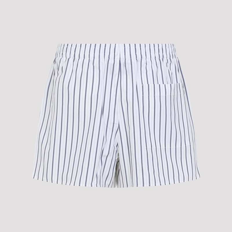 Ami Alexandre Mattiussi Elasticated Shorts - Blanc Encre