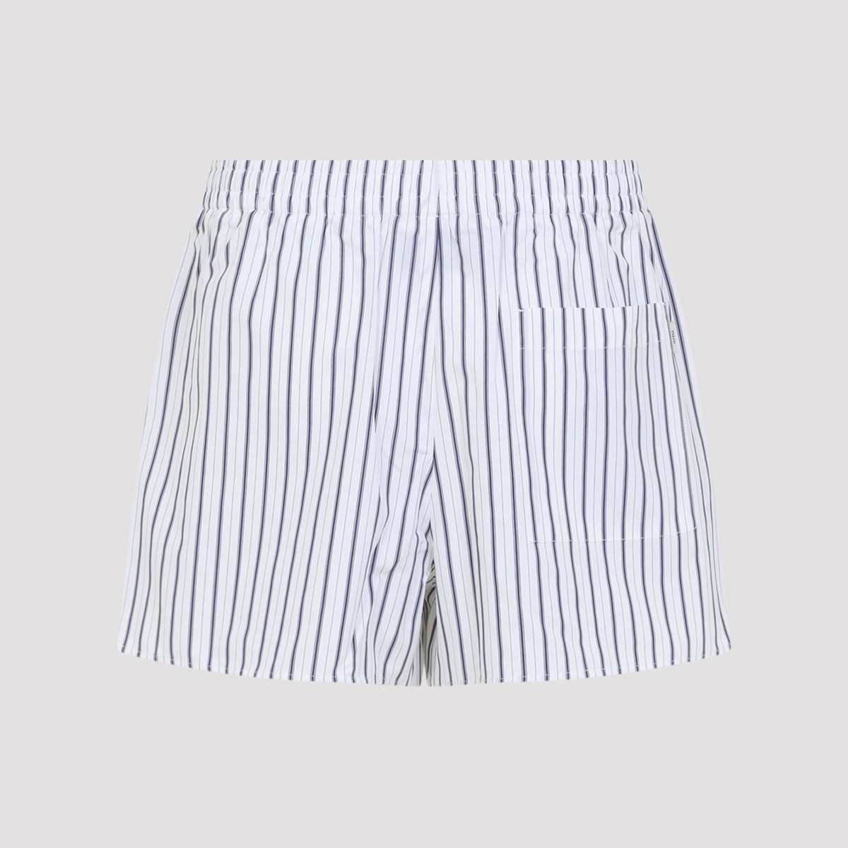 Ami Alexandre Mattiussi Elasticated Shorts - Blanc Encre - Image 4 of 5