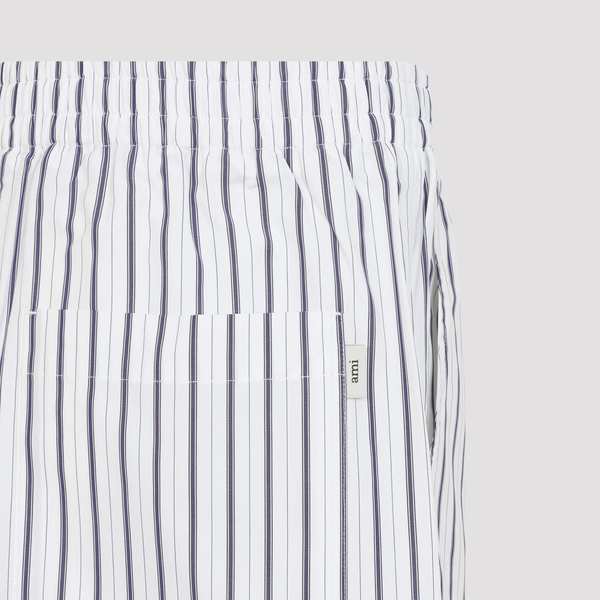 Ami Alexandre Mattiussi Elasticated Shorts - Blanc Encre