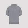 Ami Alexandre Mattiussi Contrasted ADC Polo Shirt - Gris Chine Noir - Thumbnail 4