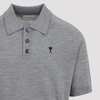 Ami Alexandre Mattiussi Contrasted ADC Polo Shirt - Gris Chine Noir - Thumbnail 5