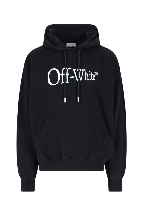 Off-White Run Arrow Skate Hoodie - Black