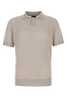 Brioni Embroidered Silk Blend Polo Shirt - Beige - Thumbnail 1