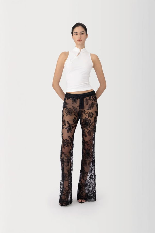 Sau Lee Astrid Pants - Black