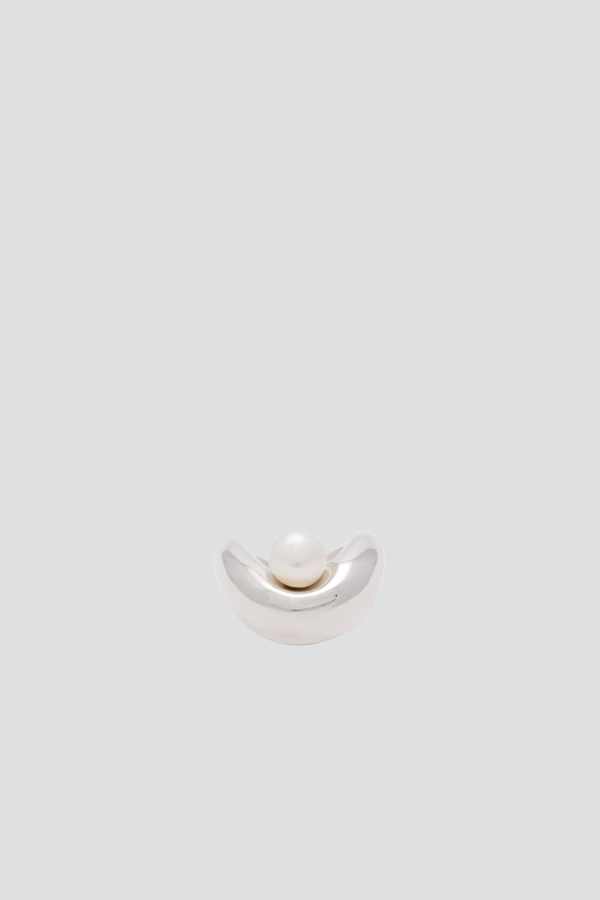 Hernán Herdez Sterling Silver Forma Pearl Ring