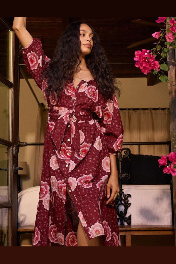 Natalie Martin Alex Midi Dress