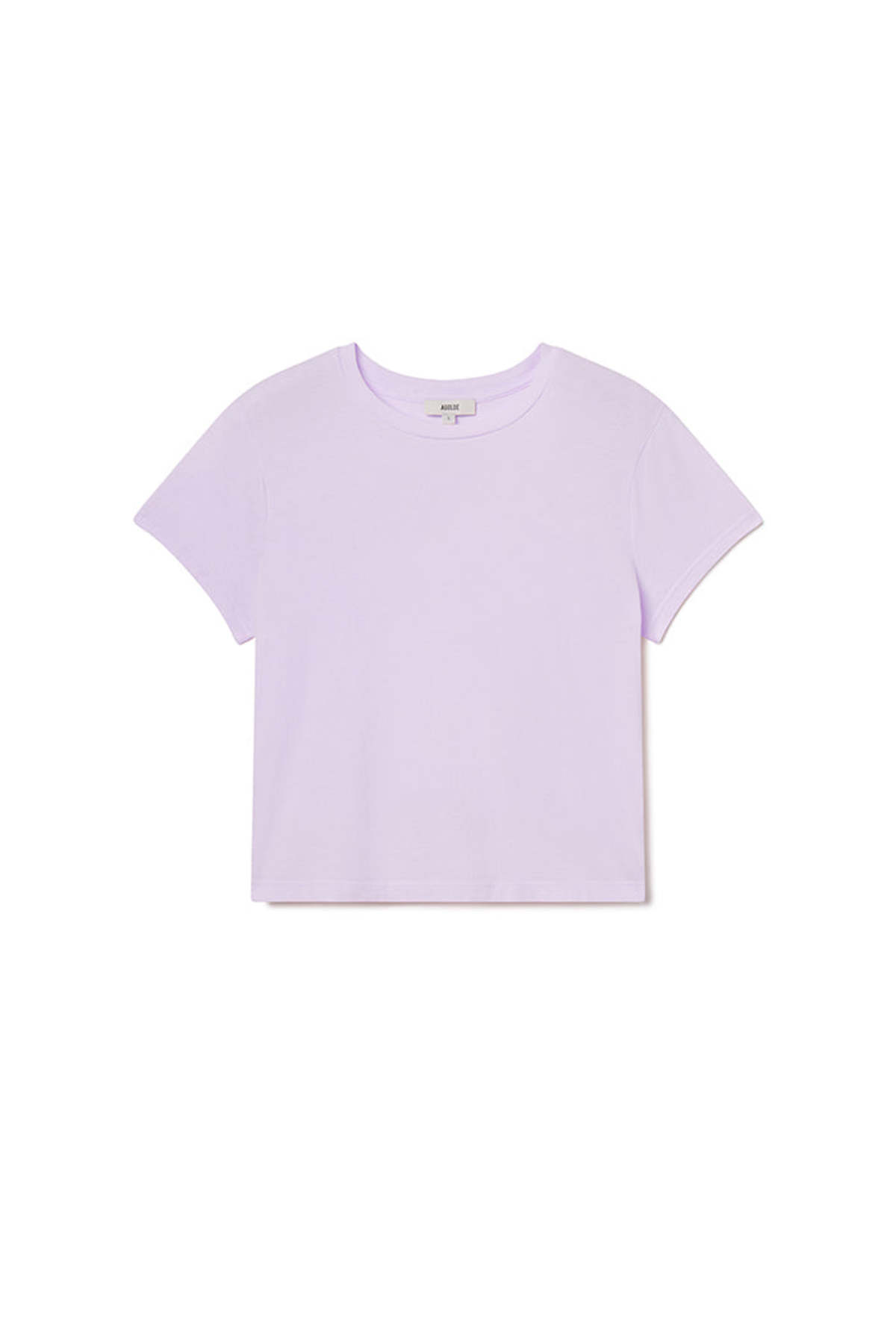 AGOLDE Adine Shrunken Tee - Lilac - Image 2 of 6