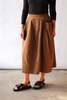 Tibi Nylon Lantern Skirt - Caramel Latte - Thumbnail 1