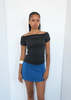 Geel Aria Mini Skort - Cobalt Blue - Thumbnail 1