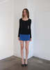 Geel Aria Mini Skort - Cobalt Blue - Thumbnail 3