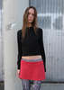 Geel Aria Mini Skort - Punch Red - Thumbnail 1