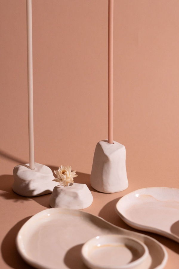 Dune Brooklyn Monolith Candle Holders