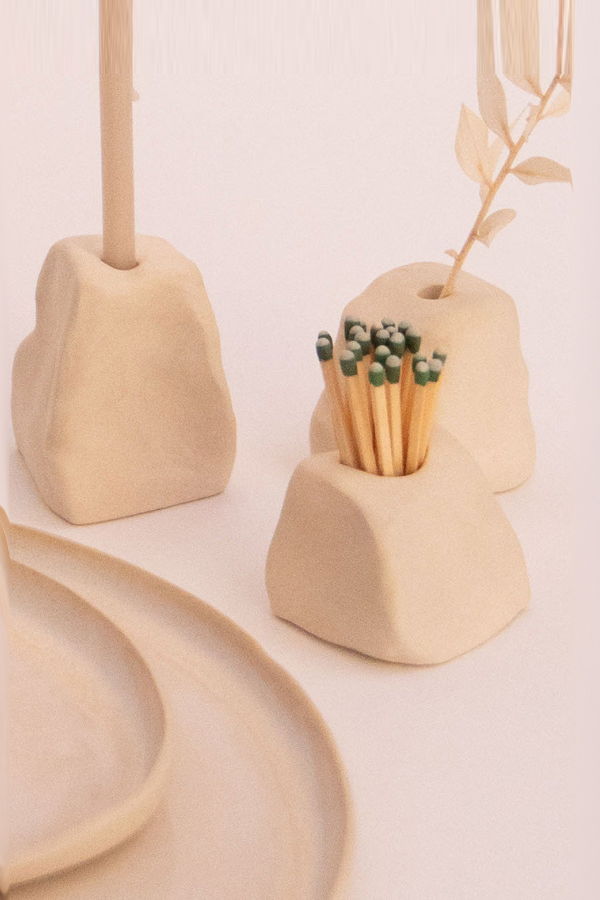 Dune Brooklyn Monolith Match Holder and Striker