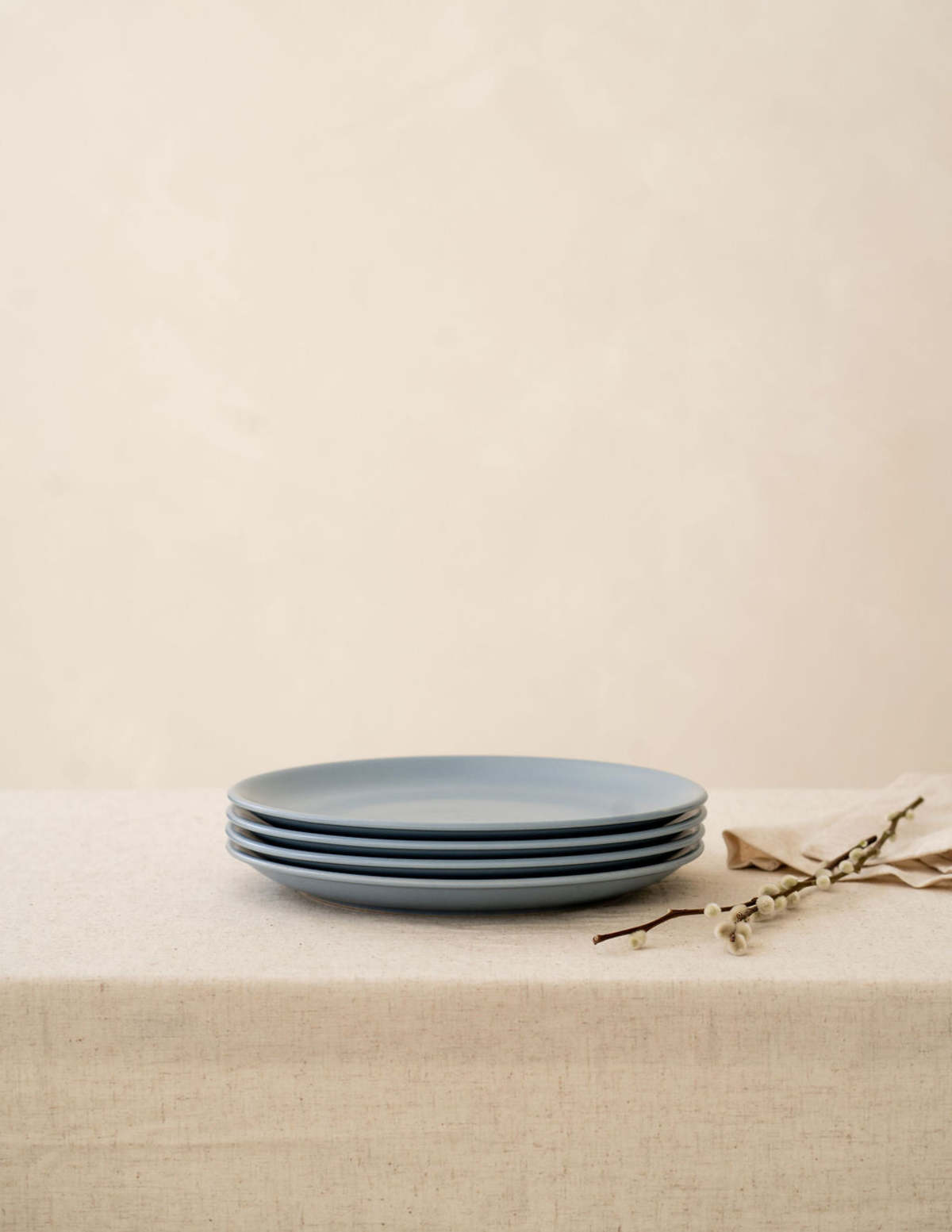 Hamkke The Grande Plate Set of 4 Non-Toxic Ceramic Dinner Plates - Image 3 of 6