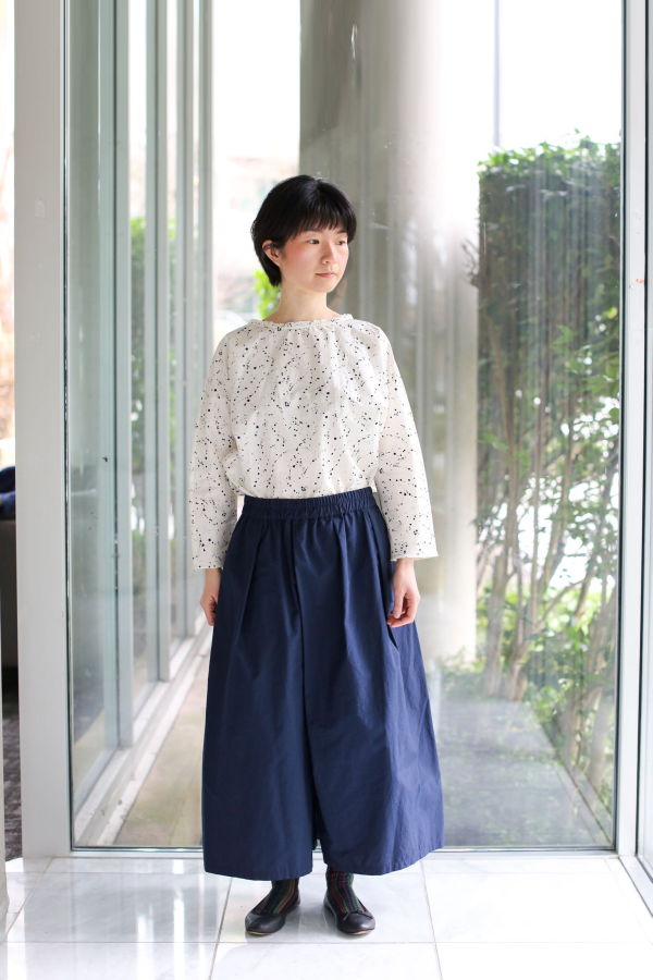 A Punto B Apuntob Pleated Wide Pants