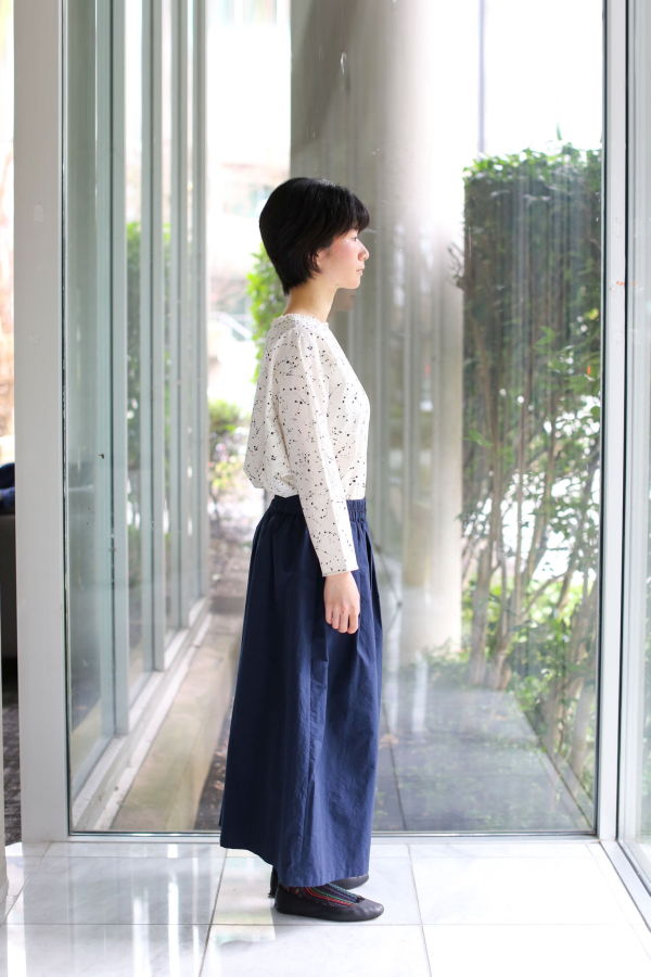 A Punto B Apuntob Pleated Wide Pants