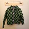 amente Reversible Checker Coat - Thumbnail 1