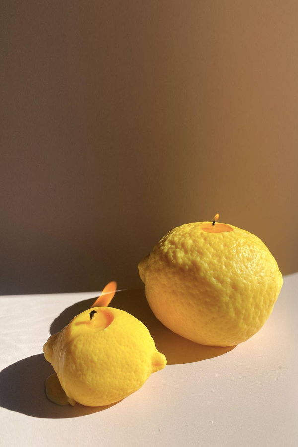 Scandles Large Lemon Candle