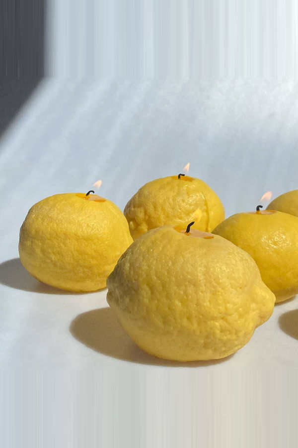 Scandles Large Lemon Candle