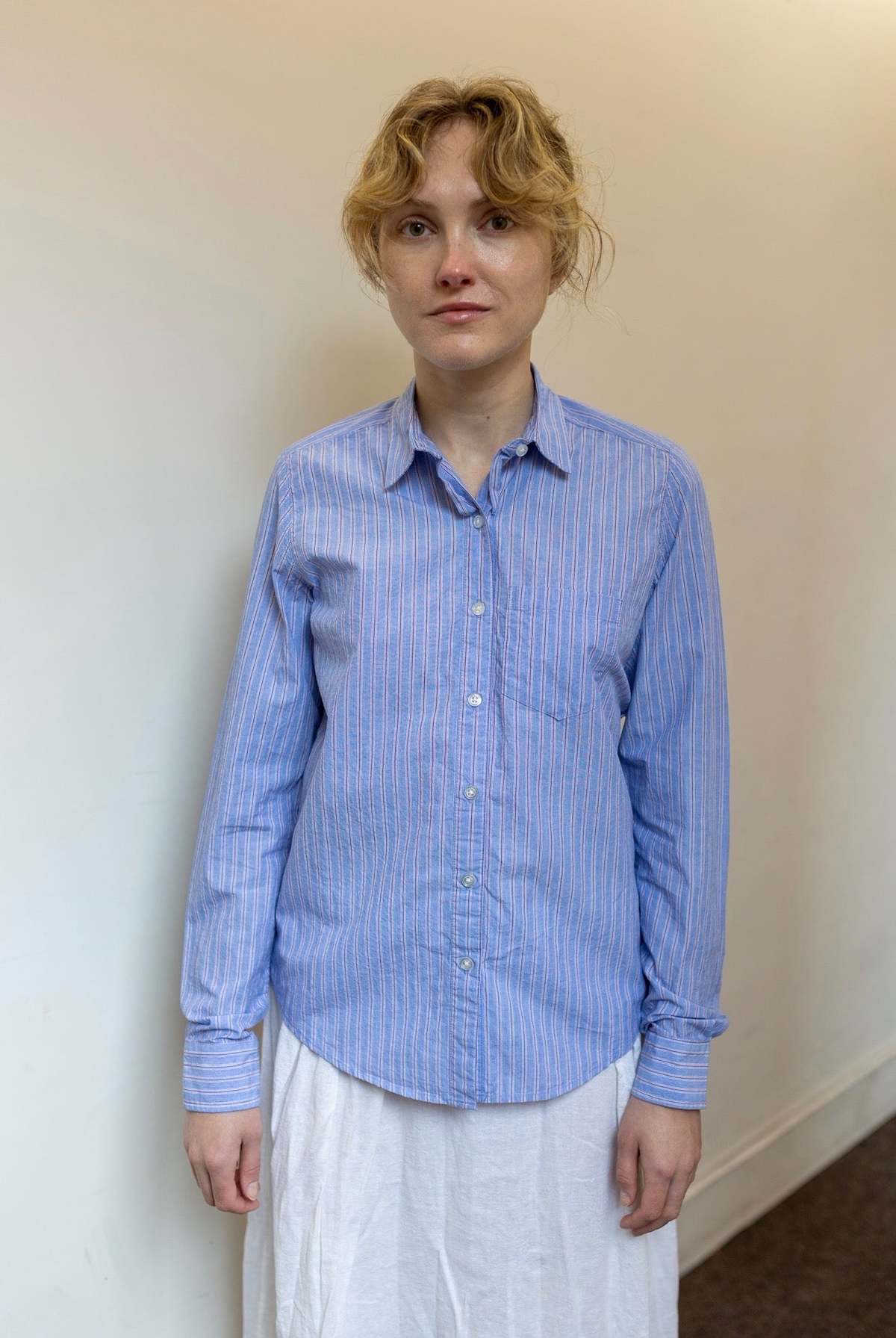 Steven Alan Reverse Seam Shirt - Image 1 of 6