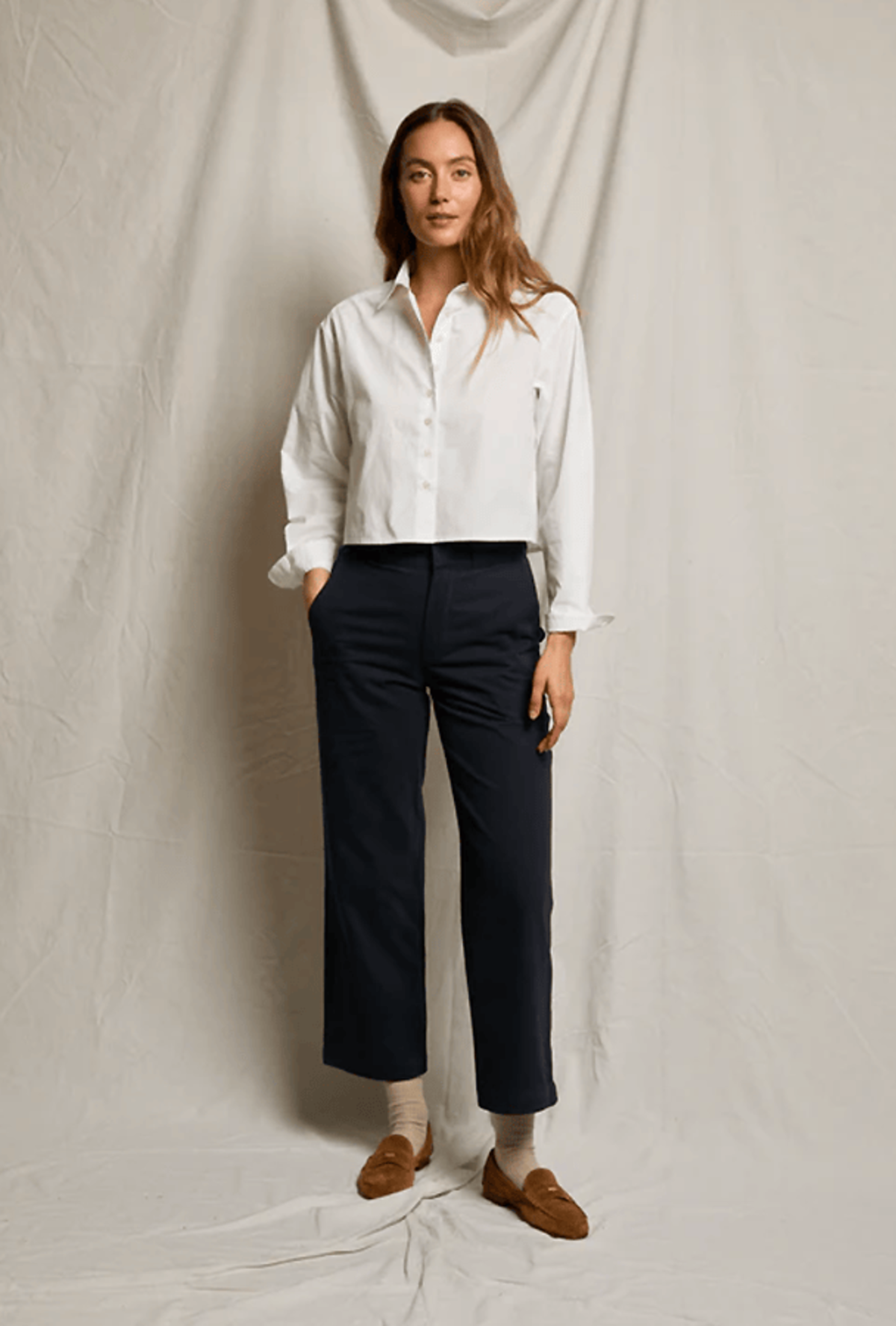 Perfect White Tee Naomi Poplin Shirt - Image 4 of 4