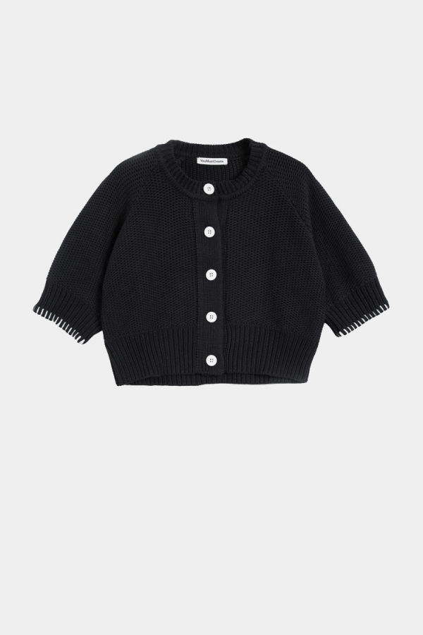 YMC Kwai Cardigan - Black