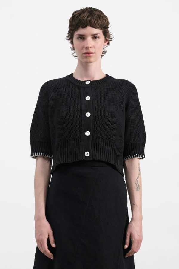 YMC Kwai Cardigan - Black