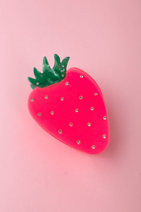 Centinelle Neon Strawberry Hair Claw - Pink