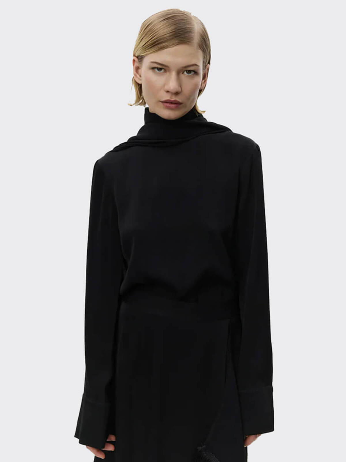 Day Birger et Mikkelsen Rios Matte Crepe Blouse - Image 6 of 8