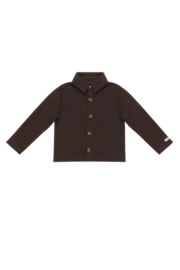 Kids Donsje Touten Shirt - Espresso