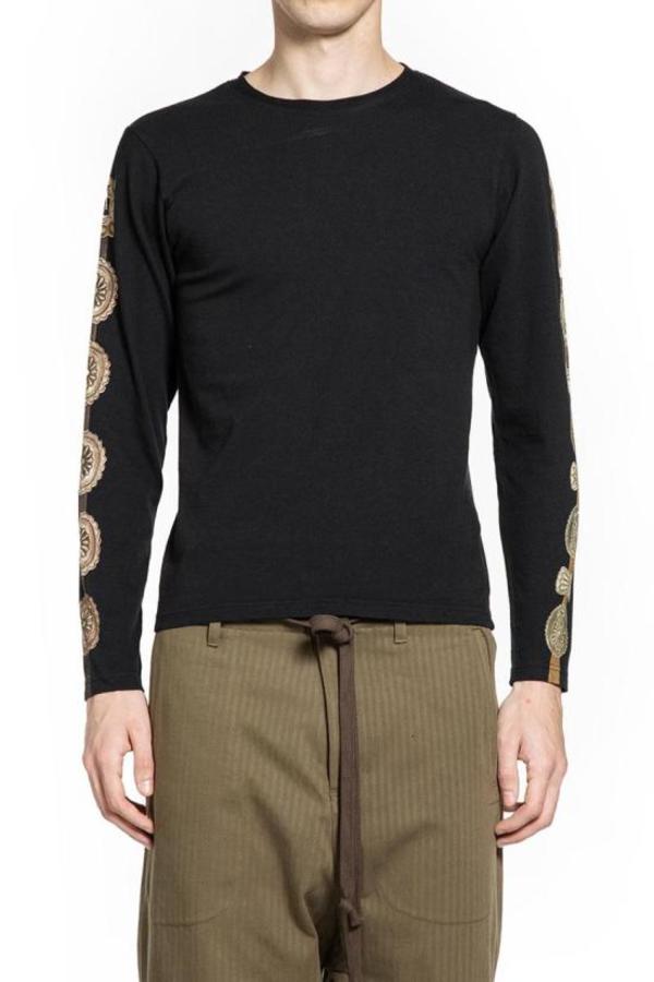 Kapital Long Sleeve Top - Black