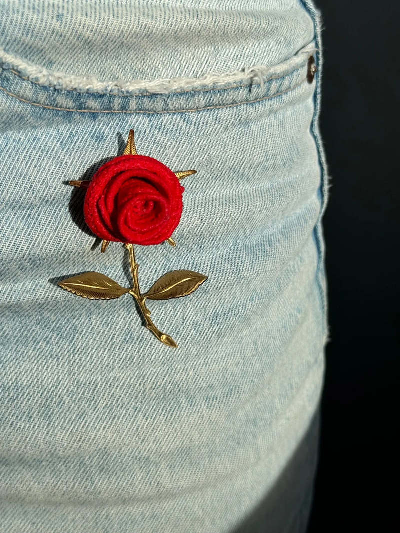 This Ilk La Rose Brooch