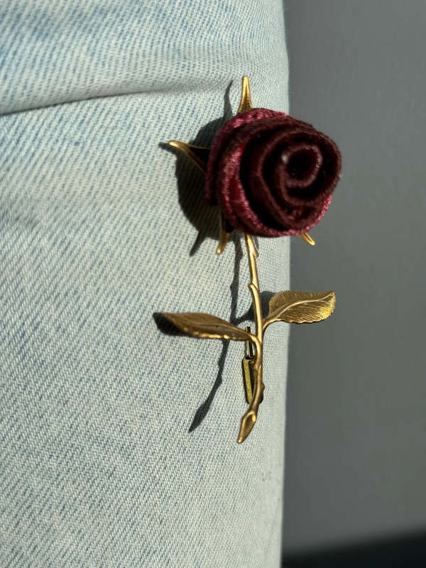 This Ilk La Rose Brooch