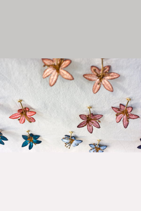 This Ilk Lilium Loops Earrings- Brass