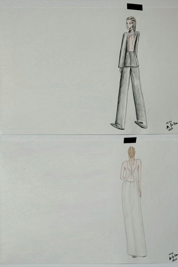 K M by L A N G E Soborna’s Silver Reverie – Series 11/36 Art Print