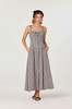 ASTR The Label Temperance Gingham Check Maxi Dress - Thumbnail 1